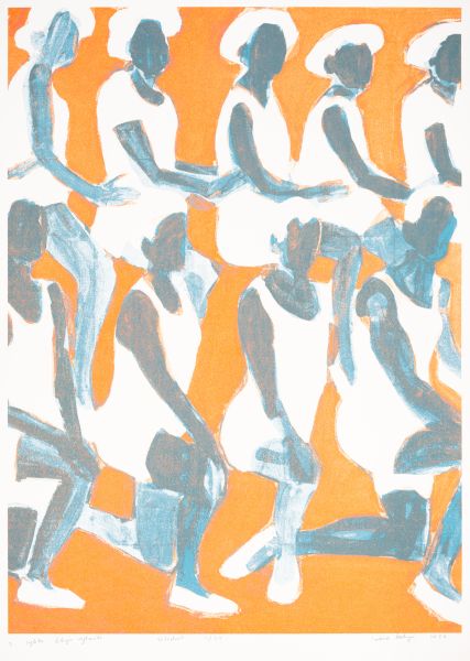 Iwona Kobryń – Bez tytułu z cyklu Lekcja rytmiki